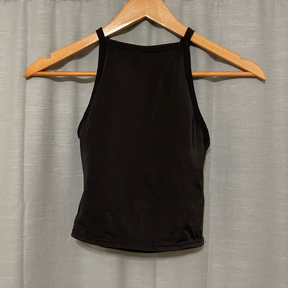 Kortni Jeane apron tank swimsuit top